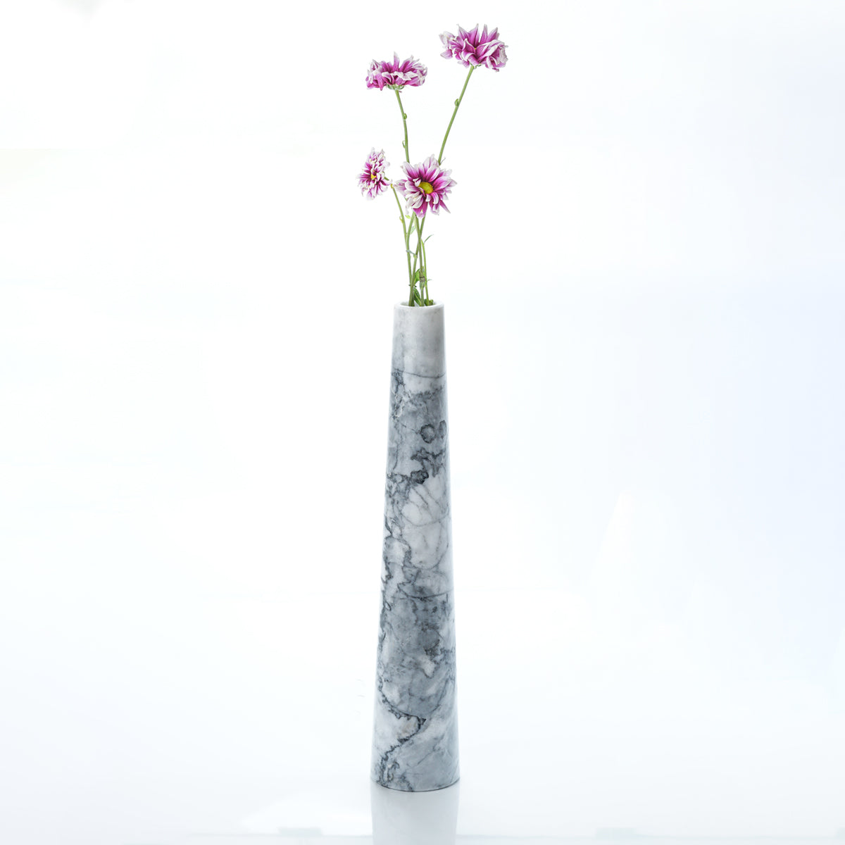 Florero Violetero Mármol