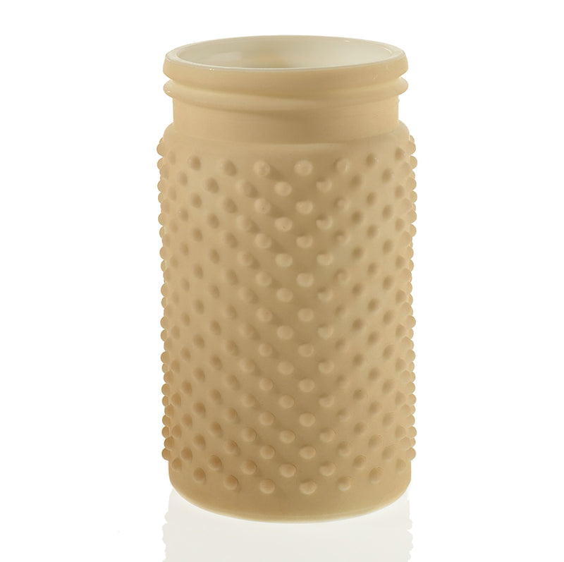 Hobnail Jar 4" x 12 Clear - La Veta