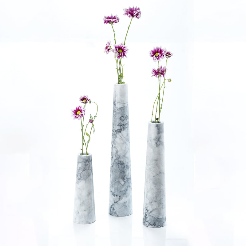 Florero Violetero Mármol
