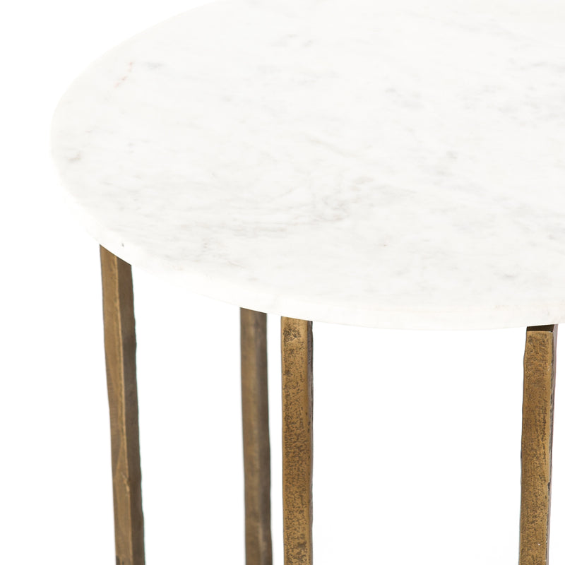 NAOMI MARBLE END TABLE