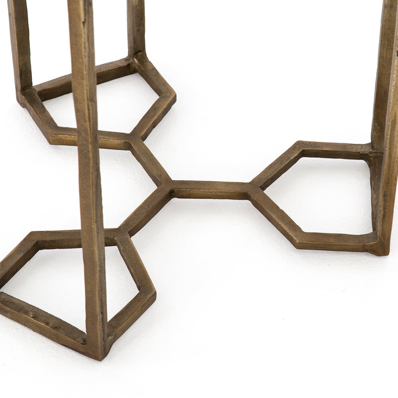 NAOMI MARBLE END TABLE