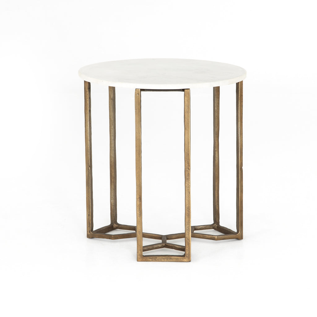 NAOMI MARBLE END TABLE