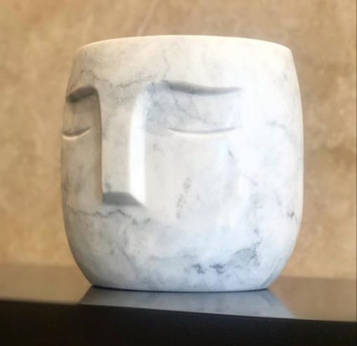 Maceta de cara